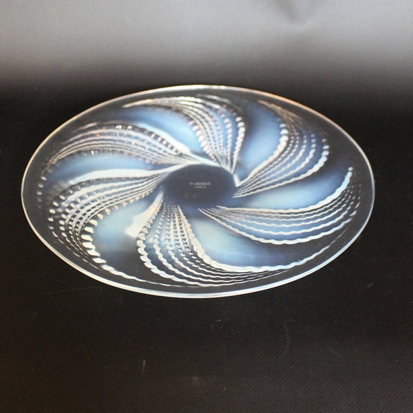 René Lalique Fleurons Plate