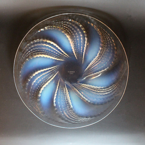 René Lalique Fleurons Plate