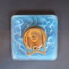 Rene Lalique Art Deco glass clock Naiades at Jeroen Markies