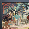 'Elephants in the Forest' Lacquer on Panel by Le Thy a Vietnamese Artist Original Vietnamese Art - Jeroen Markies Art Deco