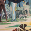 'Elephants in the Forest' Lacquer on Panel by Le Thy a Vietnamese Artist Original Vietnamese Art - Jeroen Markies Art Deco