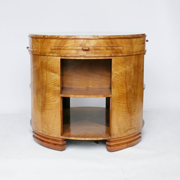 Art Deco Library Table Retailed by Heal's of London English, Circa 1935 Jeroen Markies Art Deco
