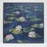 'Lily Pads' An Art Deco style contemporary painting by Vera Jefferson - Jeroen Markies Art Deco