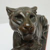 VIntage Art Deco Bronze Sculpture of a Lioness with two cubs - Jeroen Markies Art Deco