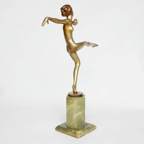 Art Deco Bronze Sculpture by Josef Lorenzl - Jeroen Markies Art Deco