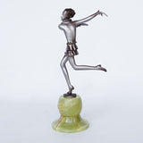 Josef Lorenzl Running Girl Art Deco Bronze Sculpture Jeroen Markies Art Deco