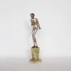 Josef Lorenzl Art Deco Scarf Dancer bronze sculpture at Jeroen Markies