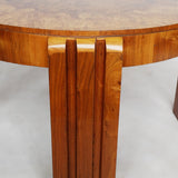 Art Deco Coffee Table Burr Walnut Jeroen Markies Art Deco 