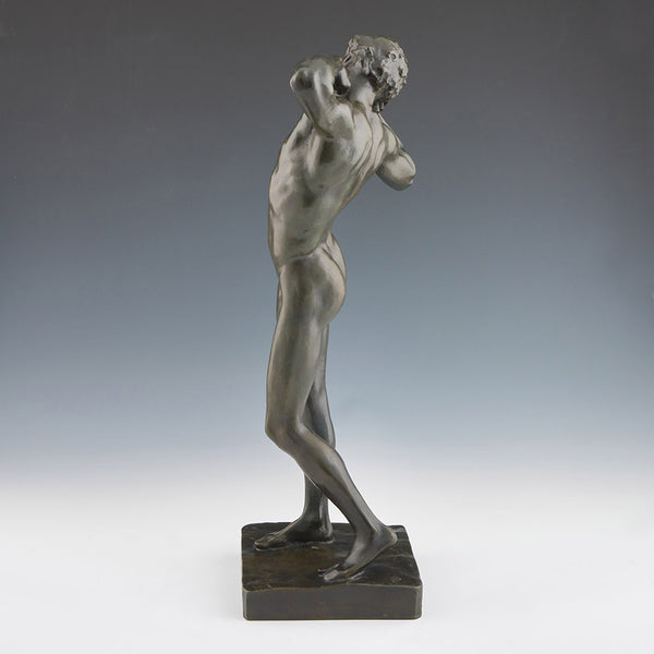 Frederic Lord Leighton The Sluggard - Vintage Bronze Sculpture - Jeroen Markies Art Deco