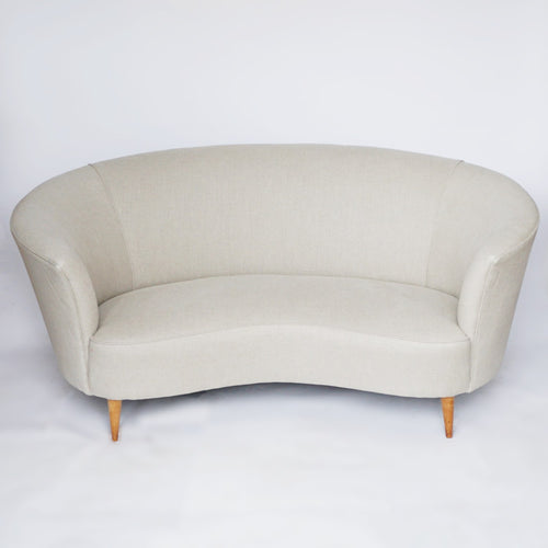 Mid-Century Italian Sofa Attributed to Gio Ponti. Jeroen Markies Art Deco