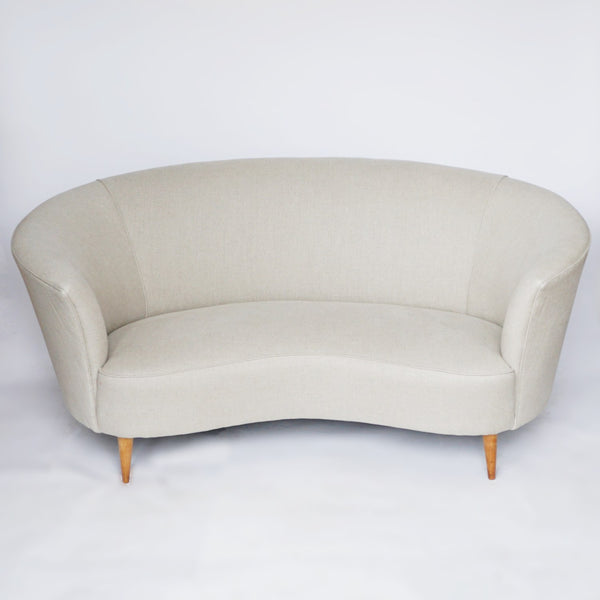 Mid-Century Italian Sofa Attributed to Gio Ponti. Jeroen Markies Art Deco