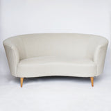 Mid-Century Italian Sofa Attributed to Gio Ponti Jeroen Markies Art Deco