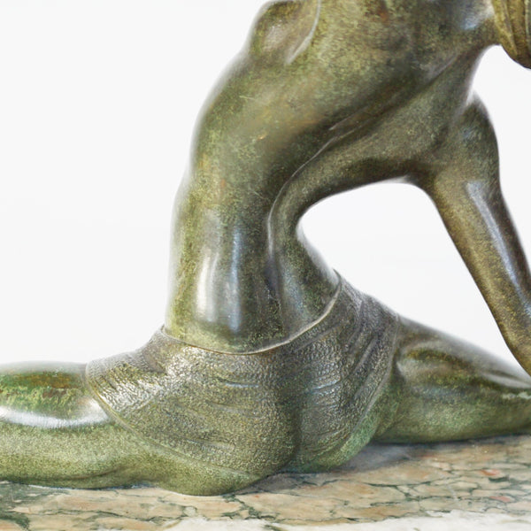 JP Morante Bronze Art Deco Bronze Sculpture Jeroen Markies Art Deco