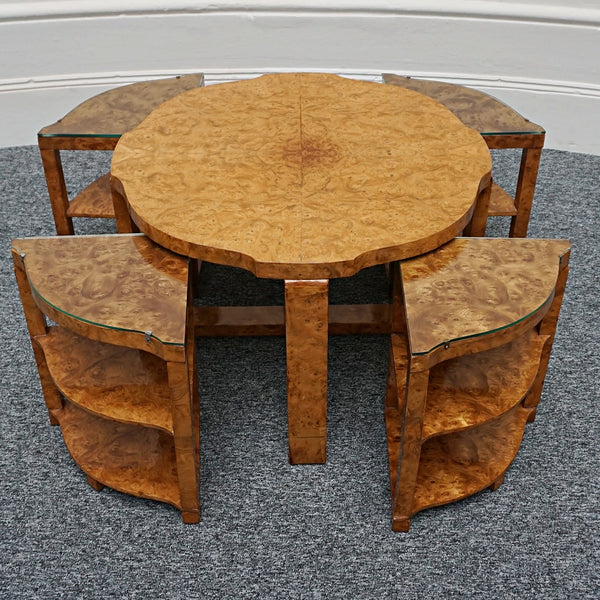 Art deco deals nest of tables