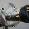 Vintage WW11 Naval/Marine Binoculars on chromed metal tripod - Jeroen Markies Art Deco