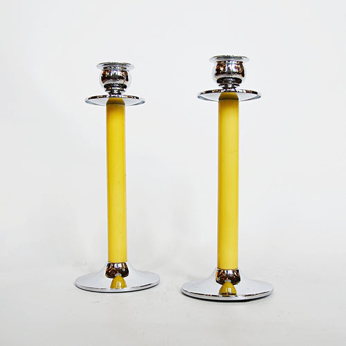 A Pair of Art Deco Candlesticks Jeroen Markies Art Deco