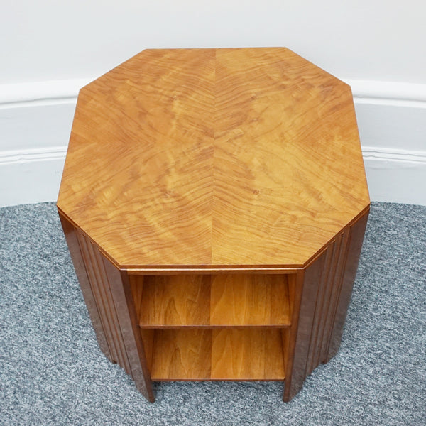 An Art Deco octagonal side table by Waring & Gillow - Jeroen Markies Art Deco