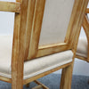 Vintage Pair of Limed Oak Armchairs Re-Upholstered in Faux Suede - Jeroen Markies Art Deco