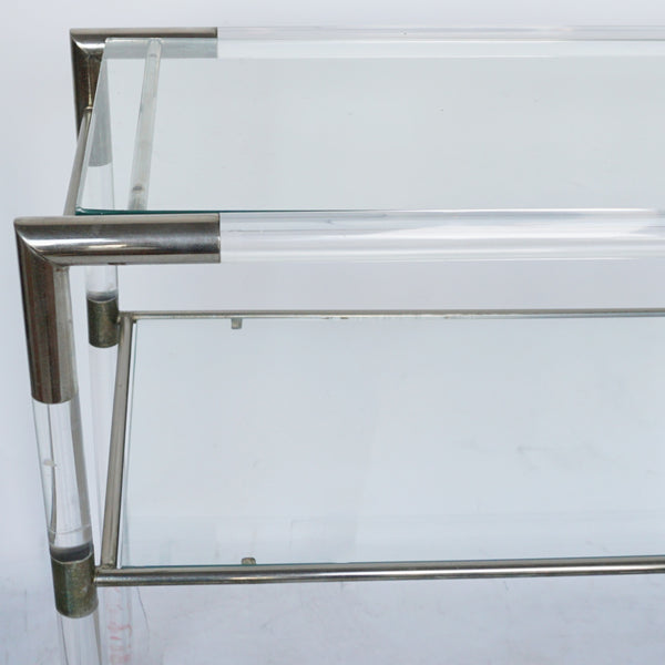 Perspex Console Table