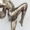 An Art Deco silvered bronze sculpture of Diana by Pierre le Faguays at Jeroen Markies