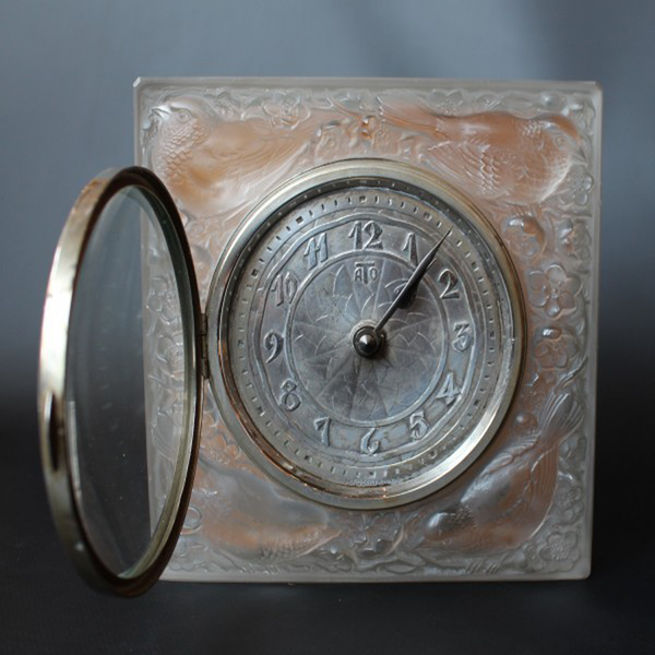 René Lalique Quatre Moineaux Clock