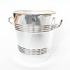 Silver plated champagne bowl of recent manufacture with raised detail to side. Stamped to base at Jeroen Markies.