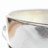 Silver plated champagne bowl of recent manufacture with raised detail to side. Stamped to base at Jeroen Markies.