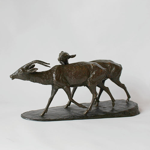 Rochard Art Deco antelope