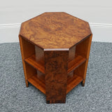 Vintage Yew Veneered Side Table by Waring & Gillows Ltd Circa 1930 - Jeroen Markies Art Deco