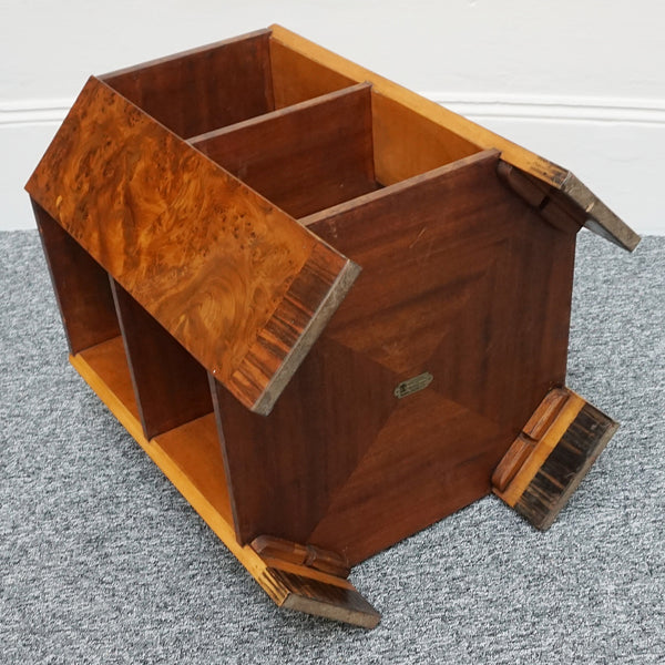 Vintage Yew Veneered Side Table by Waring & Gillows Ltd Circa 1930 - Jeroen Markies Art Deco