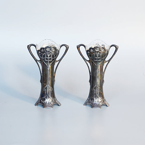 Pair of Art Nouveau Vases