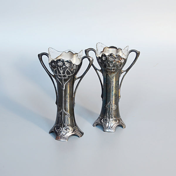Pair of Art Nouveau Vases