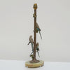 A cold painted bronze Budgerigar table lamp - Jeroen Markies Art Deco