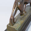 Art Deco Bronze Panther Sculpture Jeroen Markies Art Deco