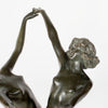 'Country Dance' Art Deco Bronze Sculpture by Colinet Jeroen Markies Art Deco