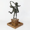 'Country Dance' Art Deco Bronze Sculpture by Colinet Jeroen Markies Art Deco