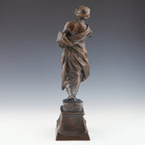 'Call of the Sea' Early 20th century bronze sculpture by CL Hartwell - Jeroen Markies Art Deco
