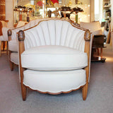 Art Deco Sue et Mare three piece settee and armchairs at Jeroen Markies
