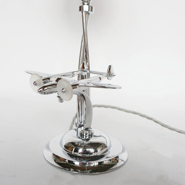 Art Deco Aviation Table Lamp English - Jeroen Markies Art Deco Lighting 