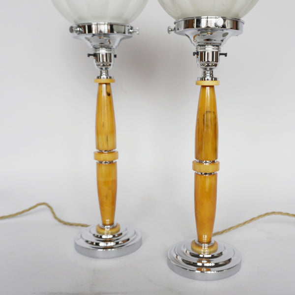 Art Deco Bakelite Table Lamps - Jeroen Markies Art Deco