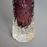 Collection of Six Textured 'Finger' Bark Vases