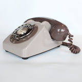Two-tone Grey GPO model 706 telephone at Jeroen Markies