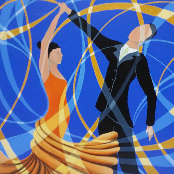 'The Dance'-Contemorary-Painting-Contemporary-Art-Vera-Jefferson-Jeroen Markies Art Deco