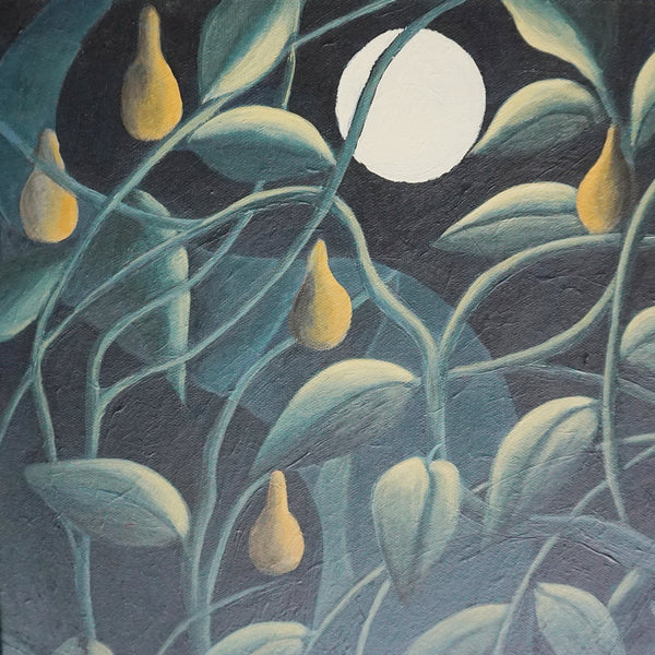 Pear Tree Oil on Canvas Contemporary Painting by Vera Jefferson - Jeroen Markies Art Deco