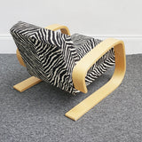 Alvar Aalto - Tank Chair - by Artek - Zebra Fabric - Jeroen Markies Art Deco Furniture