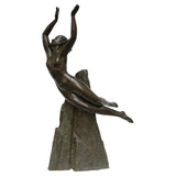 Pierre Le Faguays Fantastic Original Bronze Sculpture - Jeroen Markies Art Deco