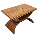 An Art Deco Burr Walnut Coffee Table by Harry & Lou Epstein - Jeroen Markies