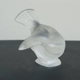 Moineau Coquet a Vintage Rene Lalique Frosted Glass Paperweight - Jeroen Markies Art Deco